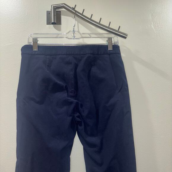 Tory Burch Legging Trousers- Navy Slim Fit Stretch Pants – Size 6 - Picture 8 of 15